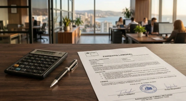 ¿Cómo se calcula el finiquito en Chile 2026